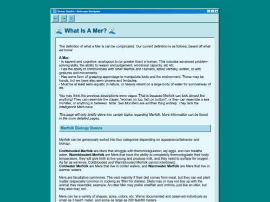 Merfolk/pages/basics screenshot