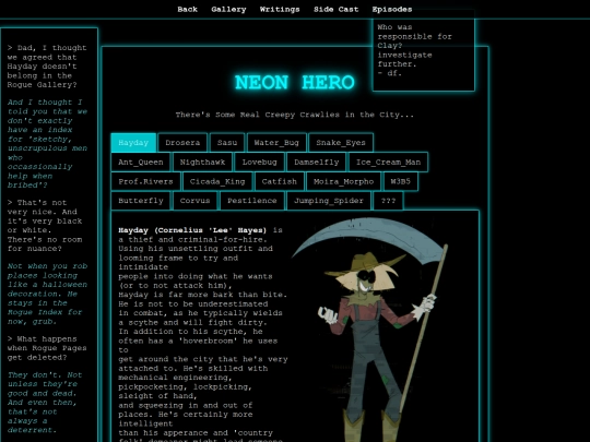 neonhero/rogues screenshot
