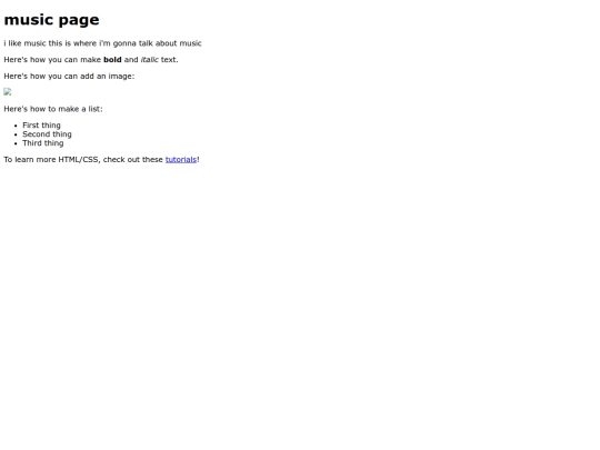 music screenshot