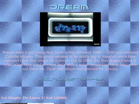 Writings/Music/Dream screenshot