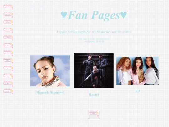 music/fanpages screenshot