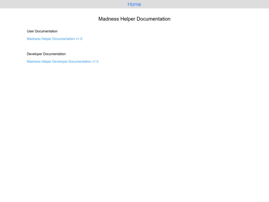 MH_Documentation screenshot