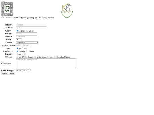 Registro/Registro screenshot