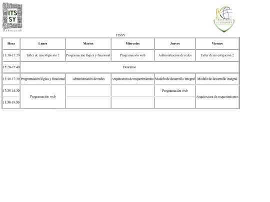 horario/horario screenshot