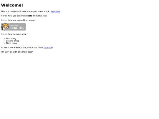 index screenshot