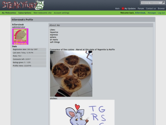 profile screenshot