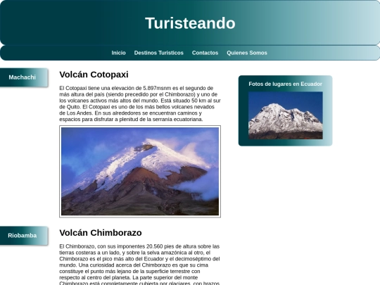 Proyecto/Borrador3/html/destinosturisticos screenshot