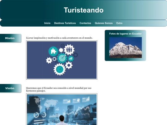 Proyecto/Borrador4/html/quienesSomos screenshot