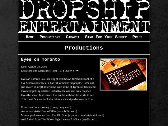 productions screenshot