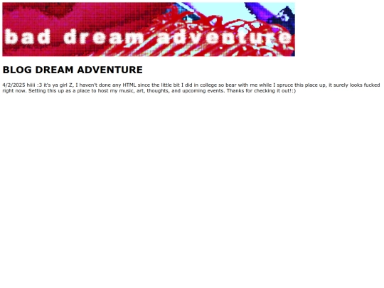 blog screenshot