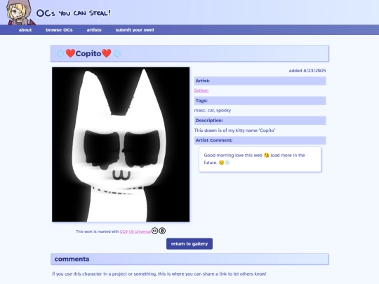 ocs/copito screenshot