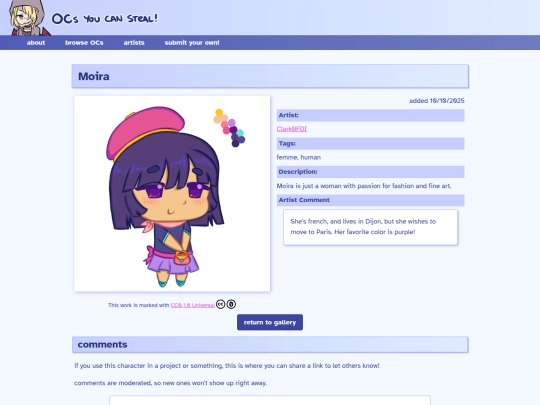 ocs/moira screenshot