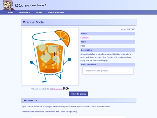 ocs/orange-soda screenshot