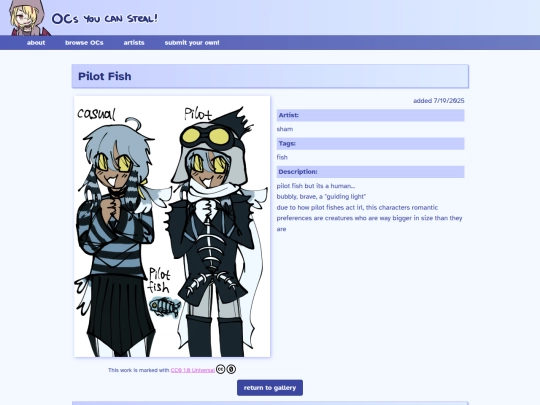 ocs/pilotfish screenshot