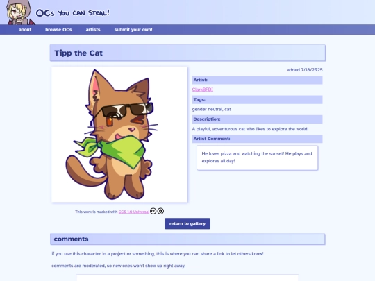 ocs/tipp-the-cat screenshot