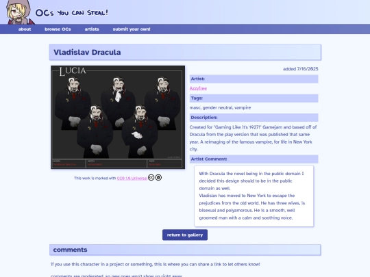 ocs/vladislav-dracula screenshot