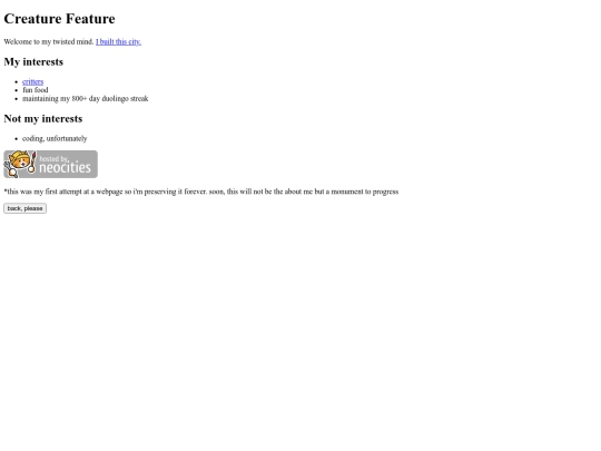 aboutme screenshot