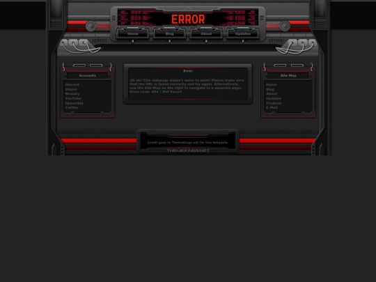 not_found screenshot