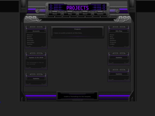 projects screenshot