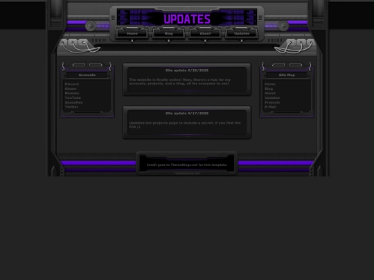 updates screenshot