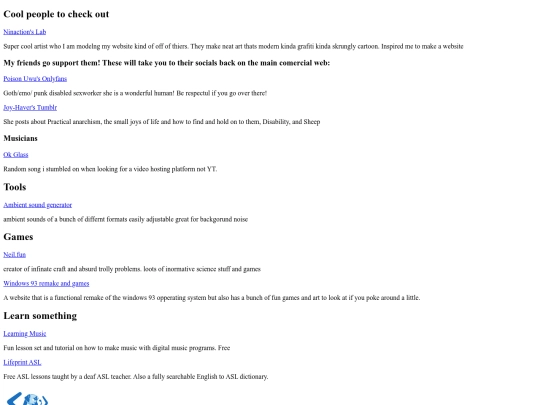 html/Friends screenshot