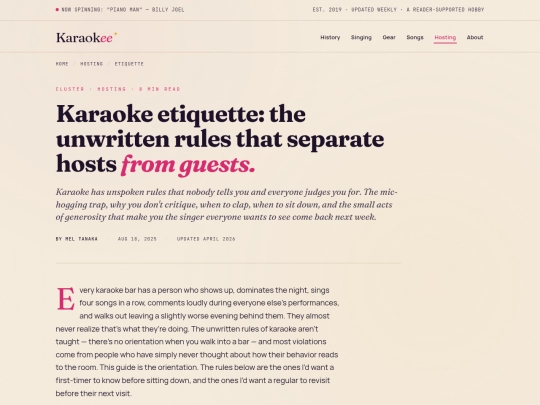 karaoke-etiquette screenshot