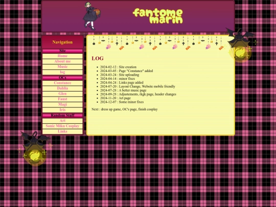 log screenshot