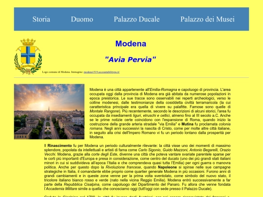 Modena screenshot