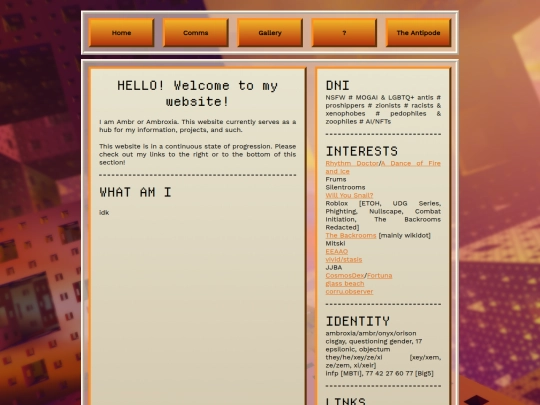 index screenshot