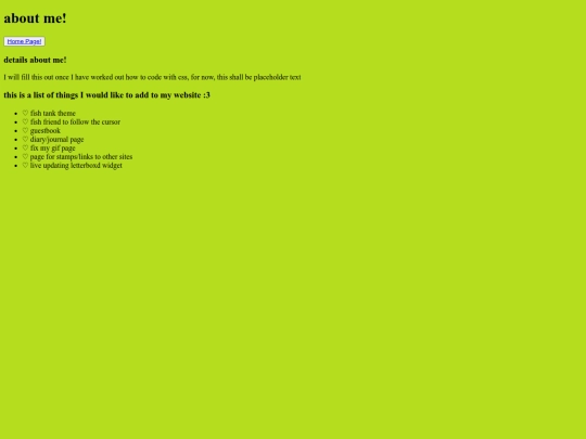 pages/about screenshot