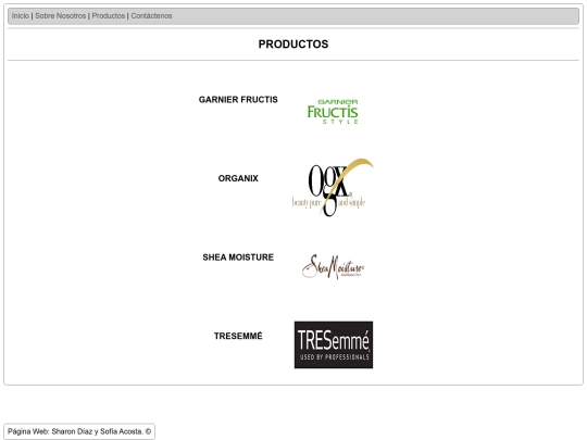 productos screenshot