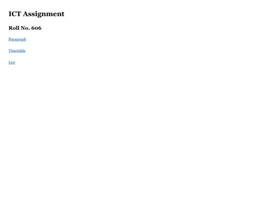 index screenshot