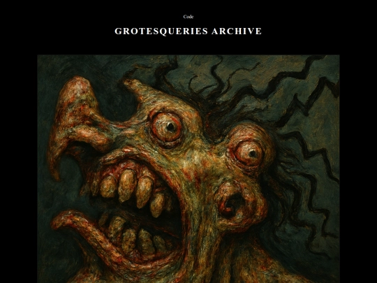 grotesqueries screenshot