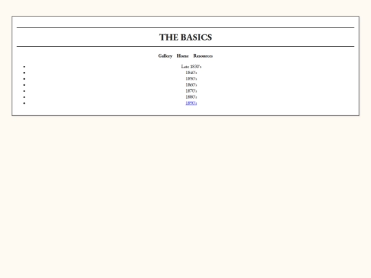 basics screenshot