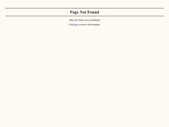 not_found screenshot