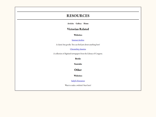 resources screenshot