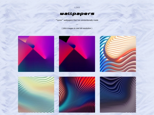 wallpapers screenshot