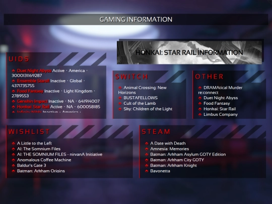 game-information screenshot