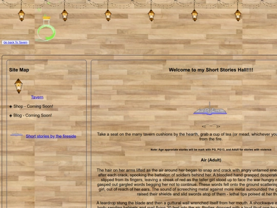 shortstories screenshot