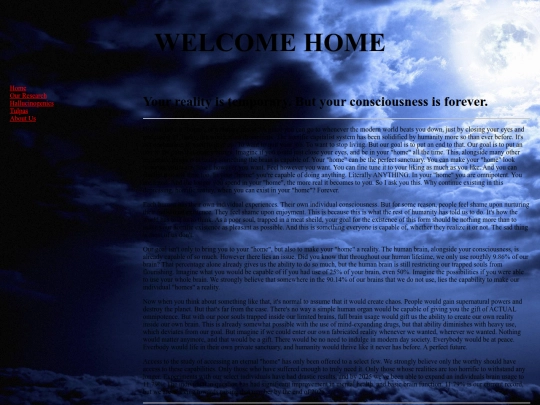 welcomehome screenshot