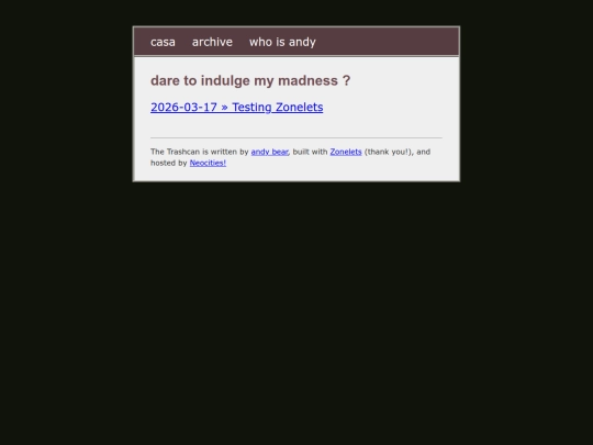 archive screenshot
