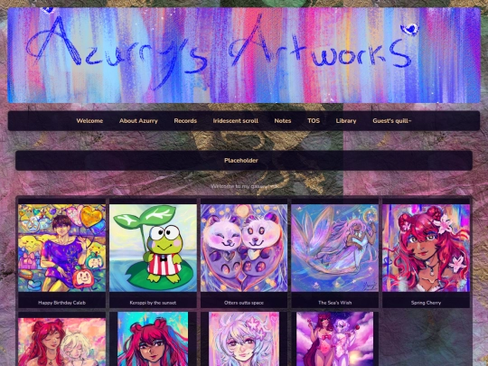 AzurrysArtworks screenshot