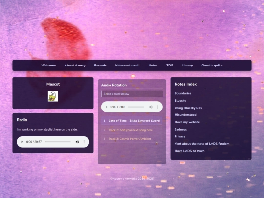 Azurrysquill screenshot