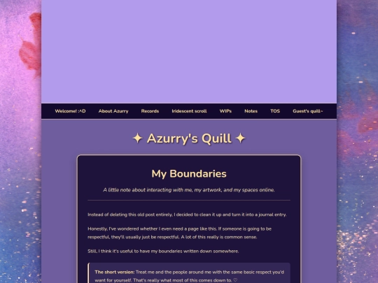 Boundaries screenshot