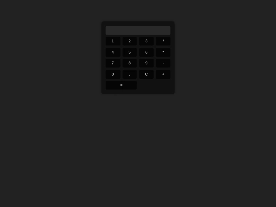 test screenshot