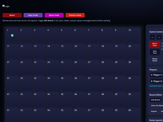 boardgame screenshot