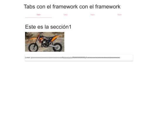 PracticaWEB/Tabs screenshot