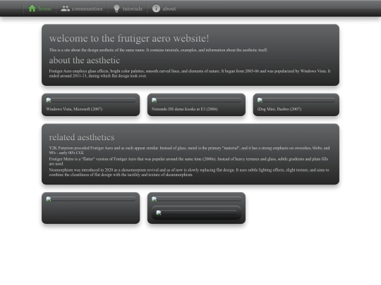 frutigeraero screenshot