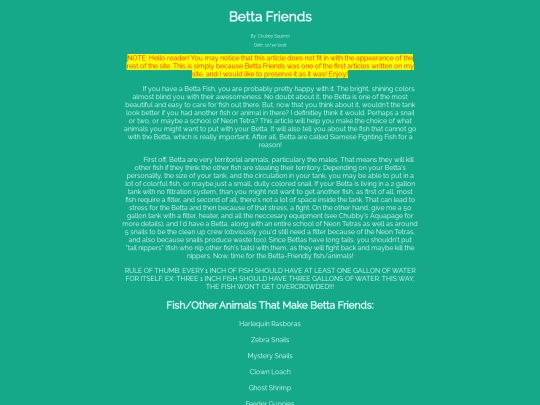 BettaFriends screenshot