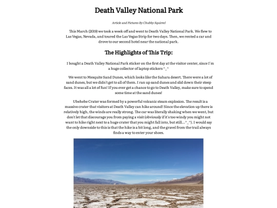 DeathValley screenshot